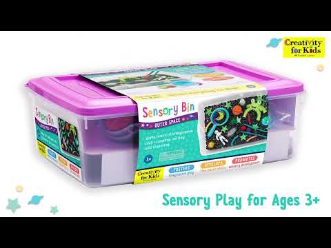 * Sensory Bin Race Track