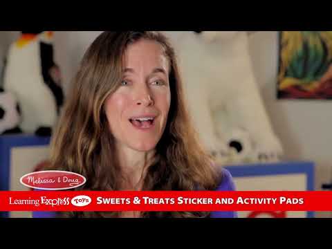 Sweets Treats Sticker Pad