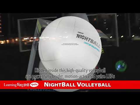 Night Volleyball White