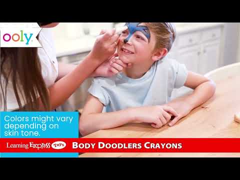 Body Doodlers Crayons