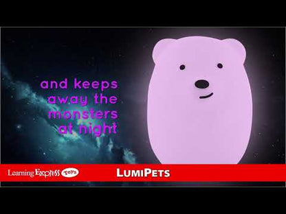Lumipets® Bear with Remote - Children's Nursery Touch Night Light