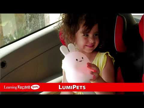 Lumipets® Bunny with Remote - Children's Nursery Touch Night Light