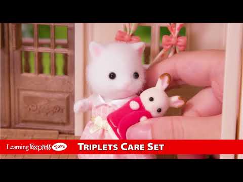 Calico Critters Triplets Care Set