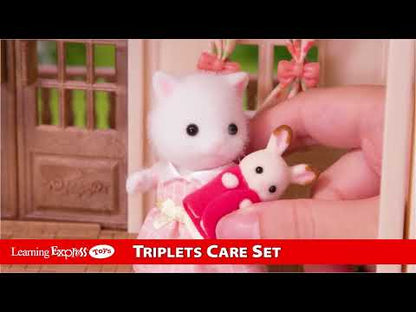 Calico Critters Triplets Care Set
