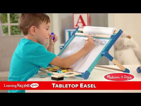 Double-Sided Magnetic Tabletop Easel