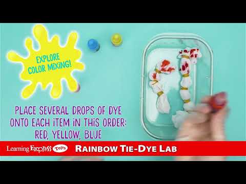 Rainbow Tie-Dye Lab