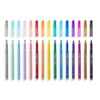 Rainbow Glitt Markers 063