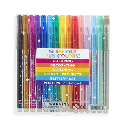 Rainbow Glitt Markers 063