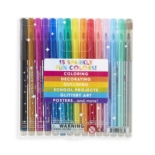 Rainbow Glitt Markers 063