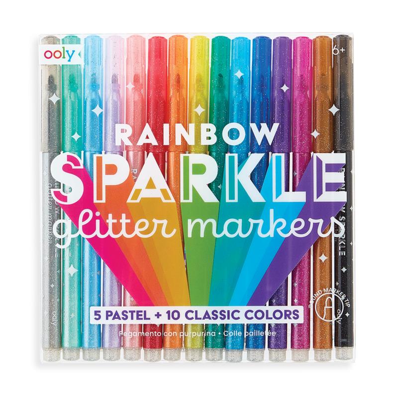 Rainbow Glitt Markers 063