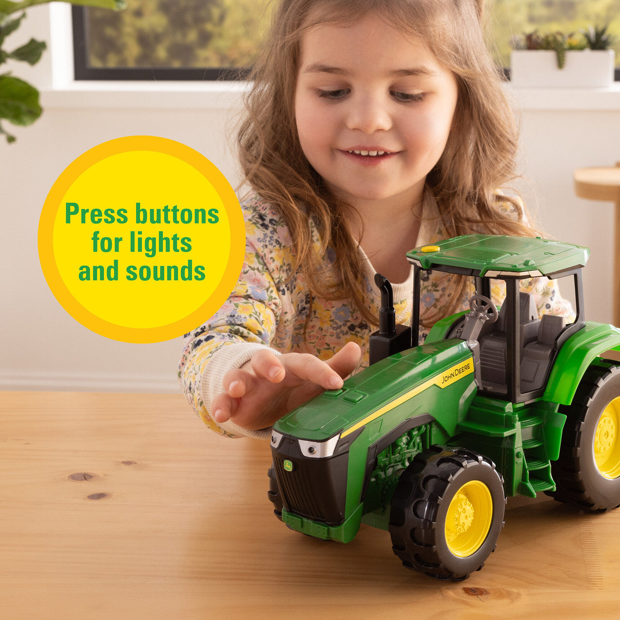 12 Inch Lights Sounds Tractor