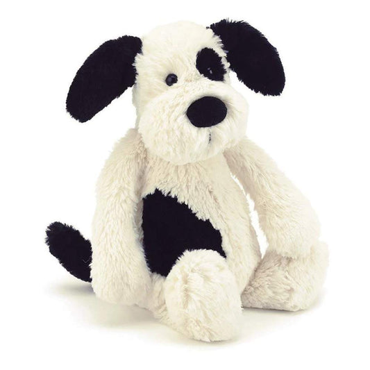 Bashful Blk Cream Pup Med