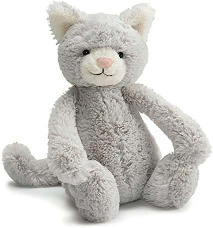 Bashful Gray Kitty Med