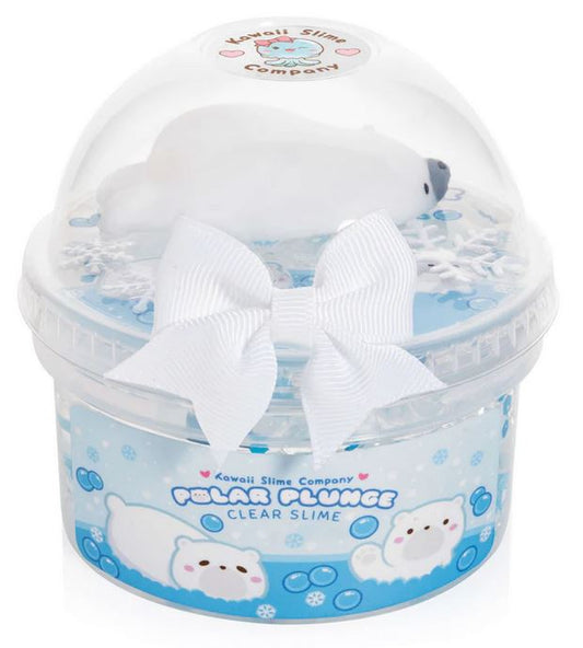 Kawaii Polar Bear Plunge Slime