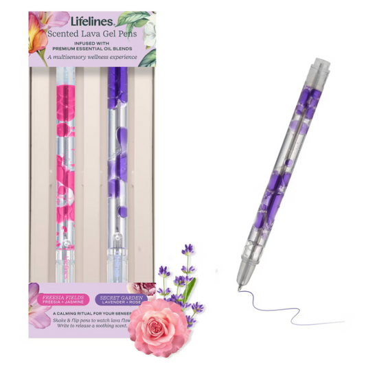 Scented Lava Pen Set - 2-Pack (Pink/Purple)