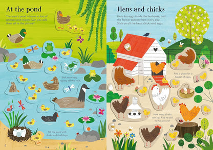 Little First Stickers Farm PB