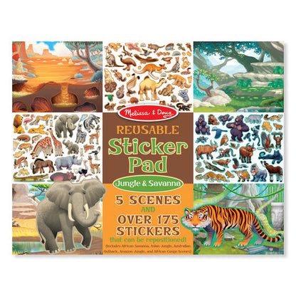 * Reusable Sticker Jungle