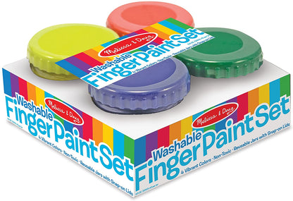Washable Finger Paint Set