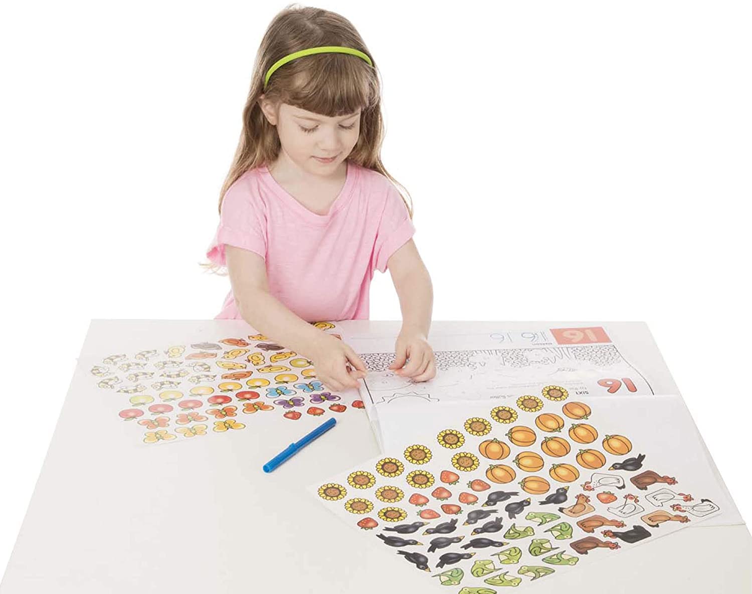 Number Sticker Activity P