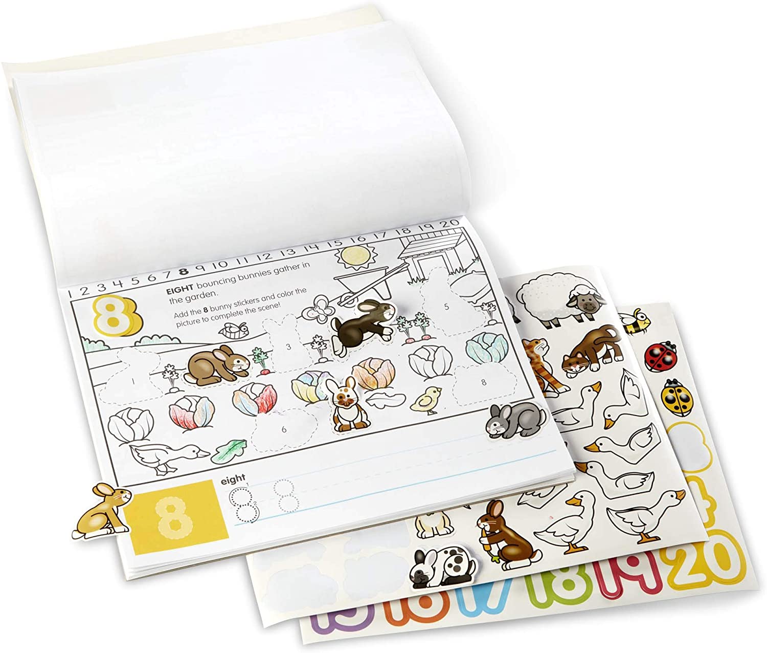 Number Sticker Activity P