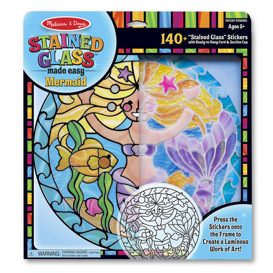 Mermaid Stained Glass