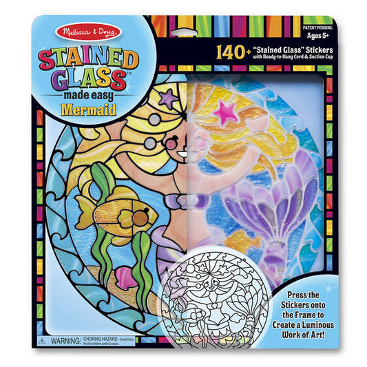 Mermaid Stained Glass