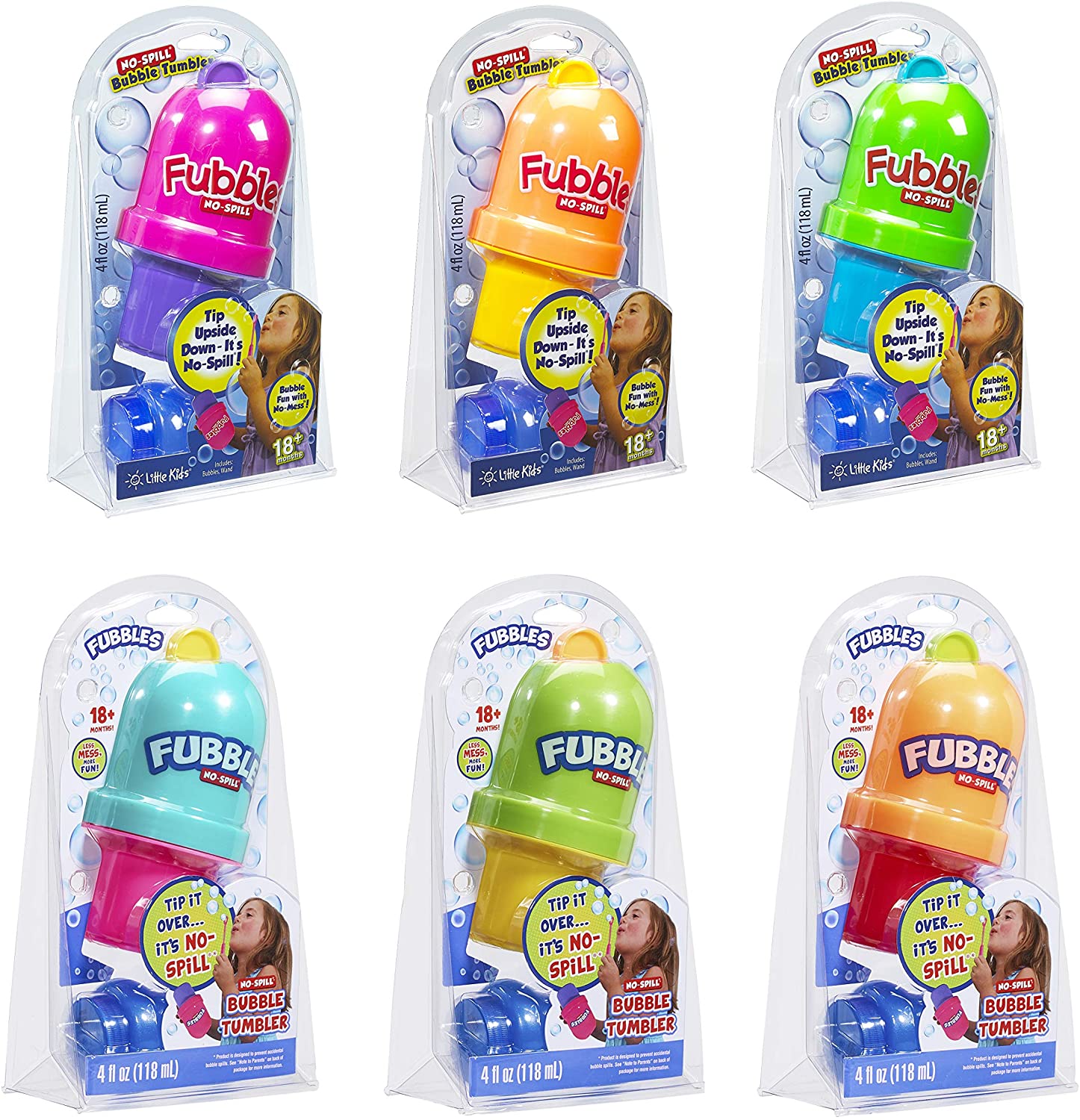 Fubbles No Spill Bubble Tumbler