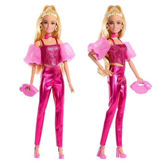 Barbie Deluxe Metallic Pink Outfit