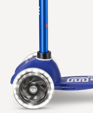 Mini Led Blue White Scooter