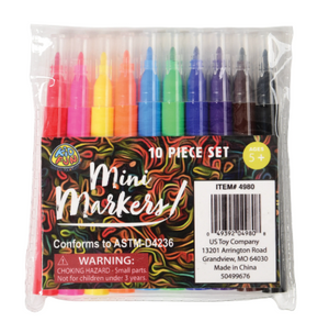 Mini Markers 10 Pc