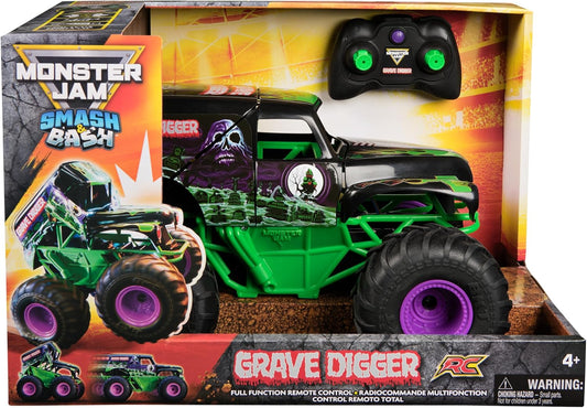 Monster Jam SmashNBash Grave Digger RC