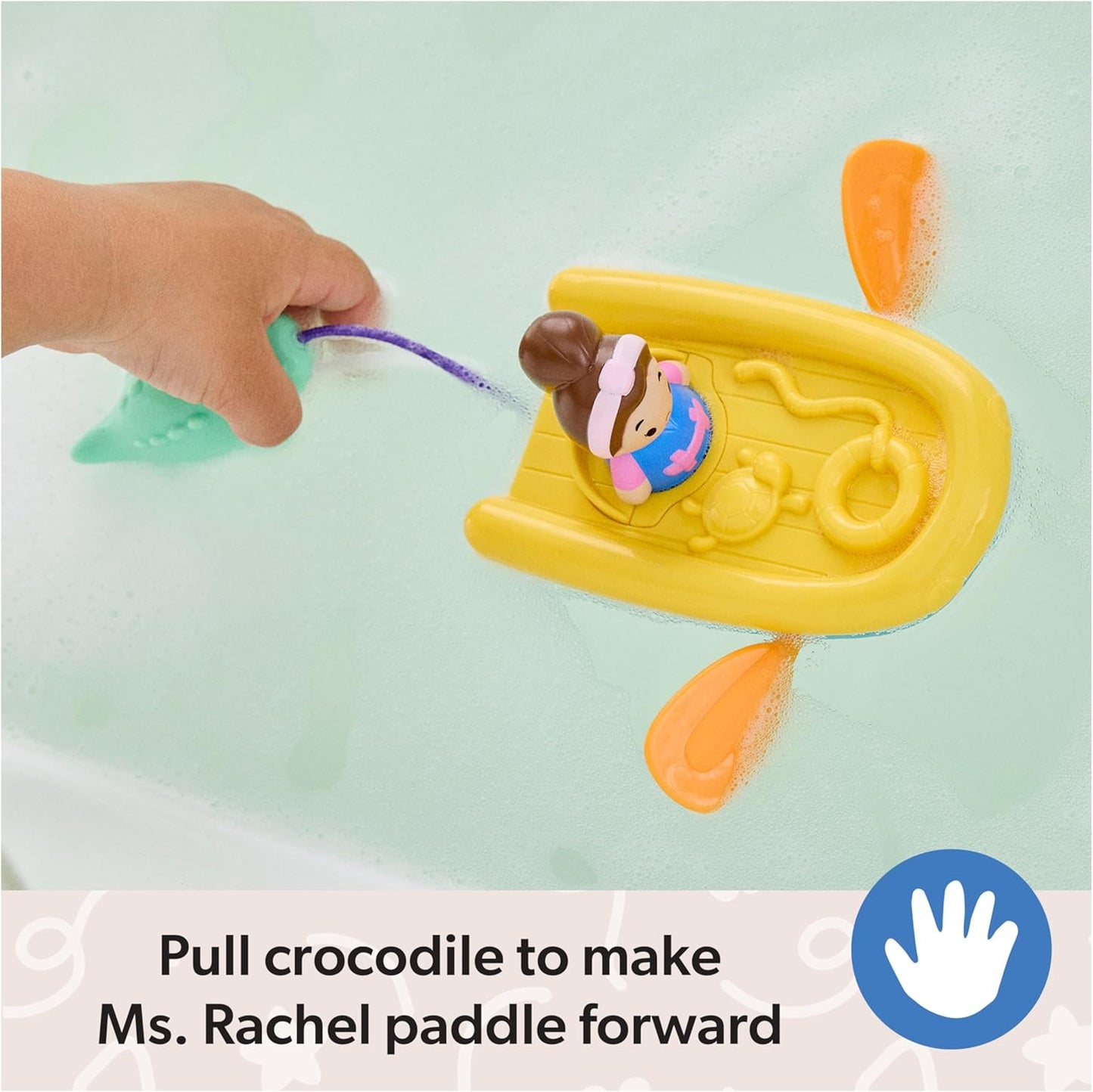 Ms. Rachel Row Your Boat Bath Toy