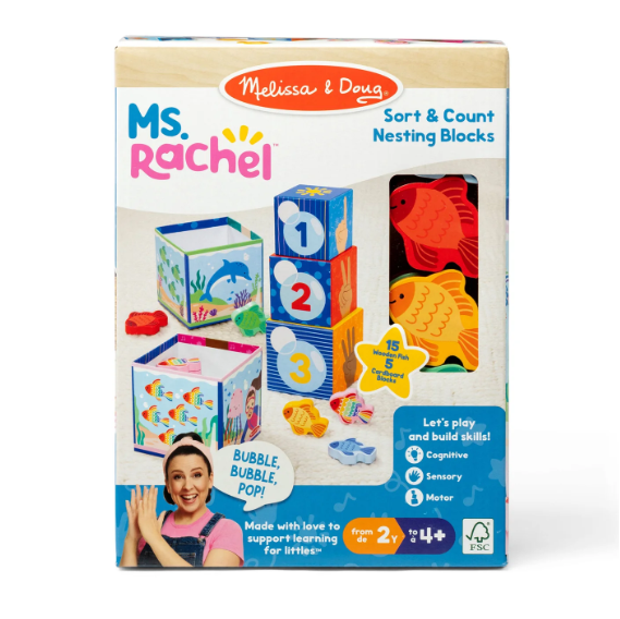 Ms Rachel Nesting Blocks
