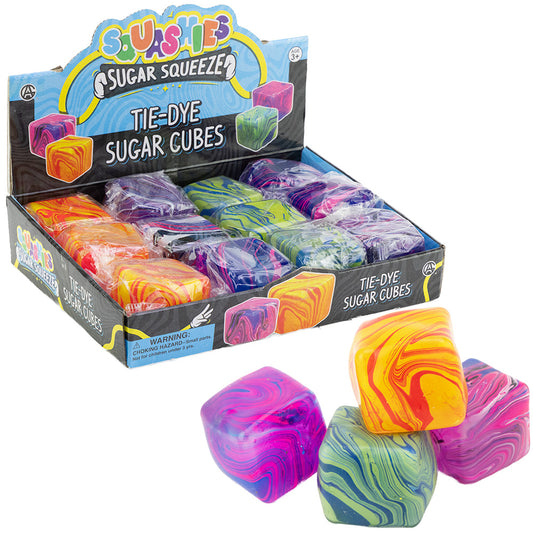 Tie Dye Sugar Cube
