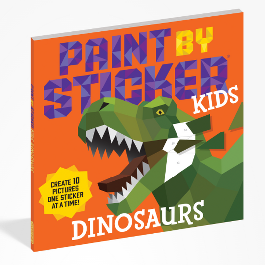 Paint by Sticker Dino