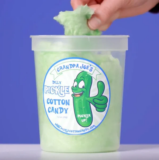Pickle Cotton Candy Tub