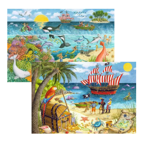 Pirates Mermaids 2 X 24