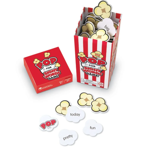 Pop for Sight Words Game