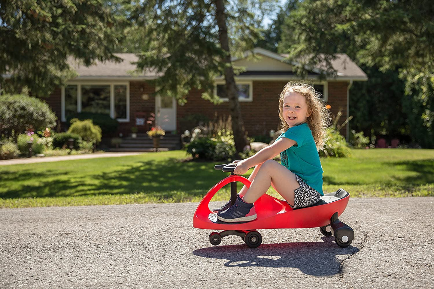 Plasma Car Red Black