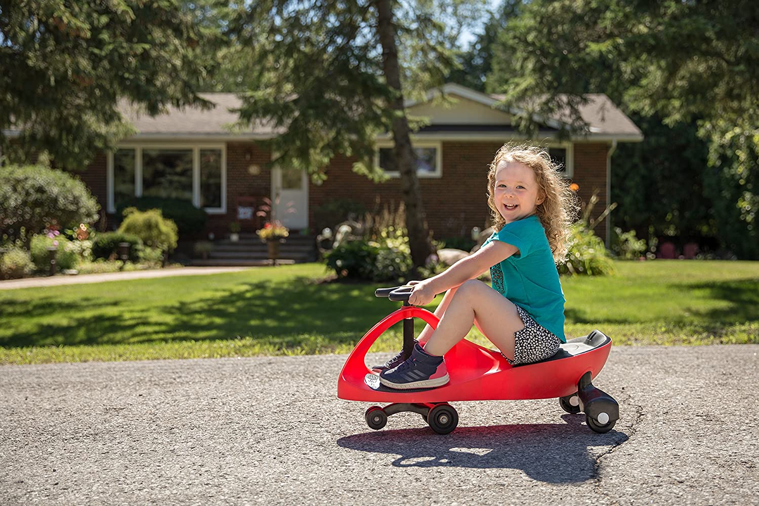Plasma Car Red Black