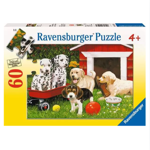 Puppy Party 60 Pc Puzzle