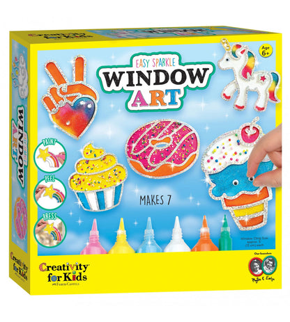 Rainbow Sprinkles Window