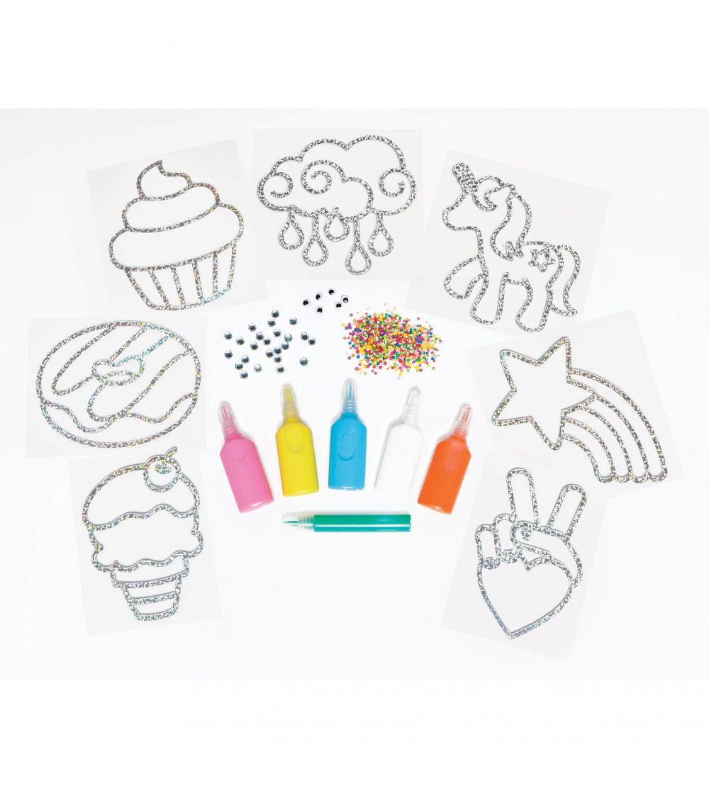 Rainbow Sprinkles Window