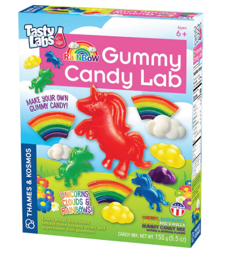 Rainbow Gummy Candy Lab