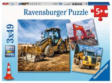 Diggers at Work 3 X 49 Pc