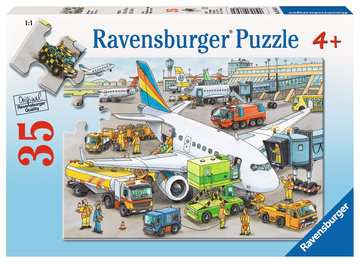 Busy Airport 35 Pc Puzzle