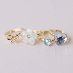 Sassy Rings 4 Pcs