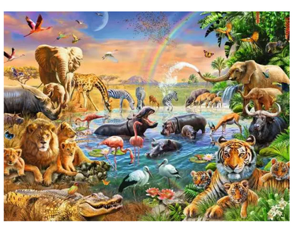 Savannah Jungle 100 Pc