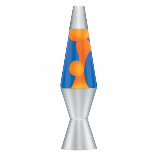 * Lava Lamp Orange Blue