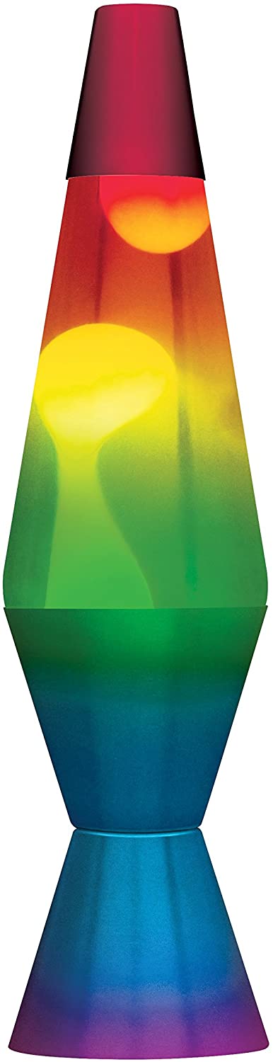 ** Lava Lamp Rainbow 14.5